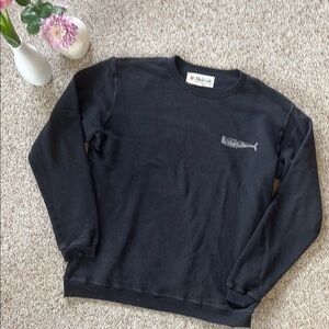 Mollusk - Olde Whale Printed Loopback Cotton Jersey sweatshirt